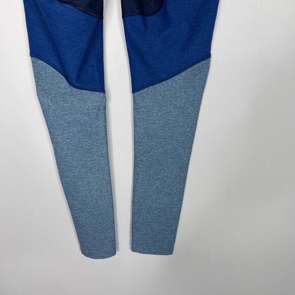 Outdoor Voices XSmall XS Blue Heather Tri Colorblock Leggings Workout Athletic - Picture 6 of 8